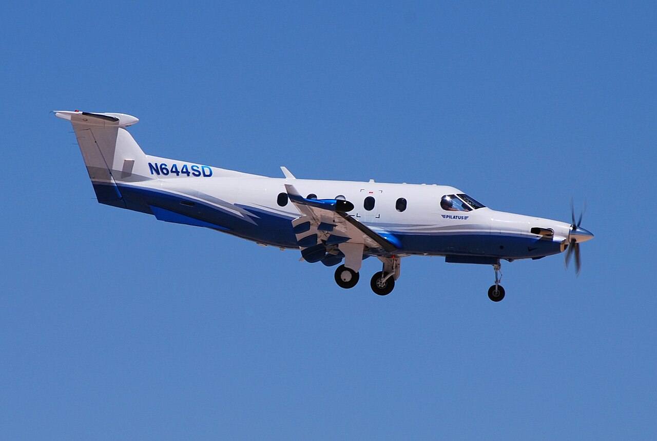Pilatus PC-12 — representative turboprop aircraft